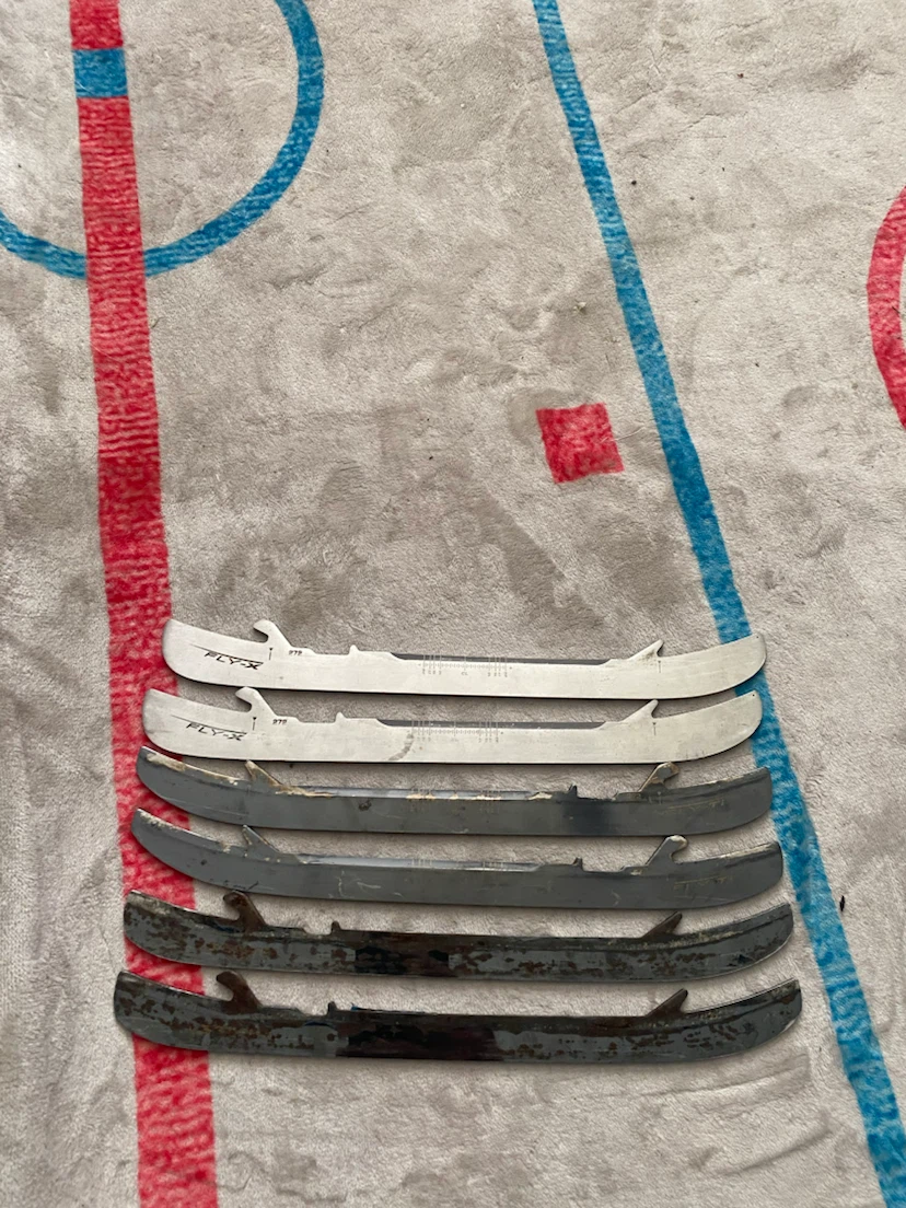 FLY-X Hockey Skate Blades (Set of 3 pairs)