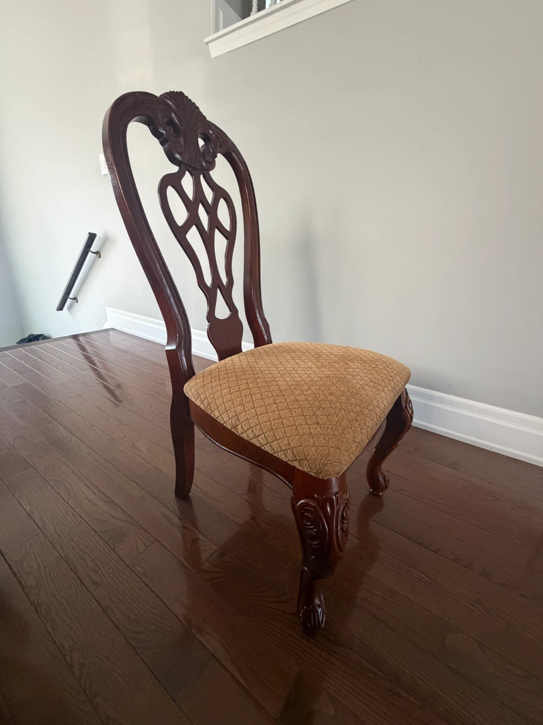 Mahogany Dining Table and Chairs Set - photo 3