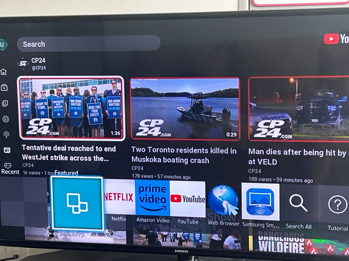 Samsung 55" Smart TV