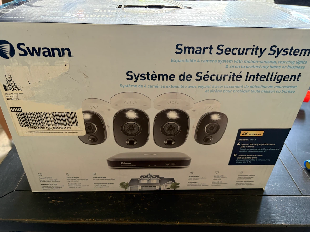 Swann Smart Security System 4 Camera Kit