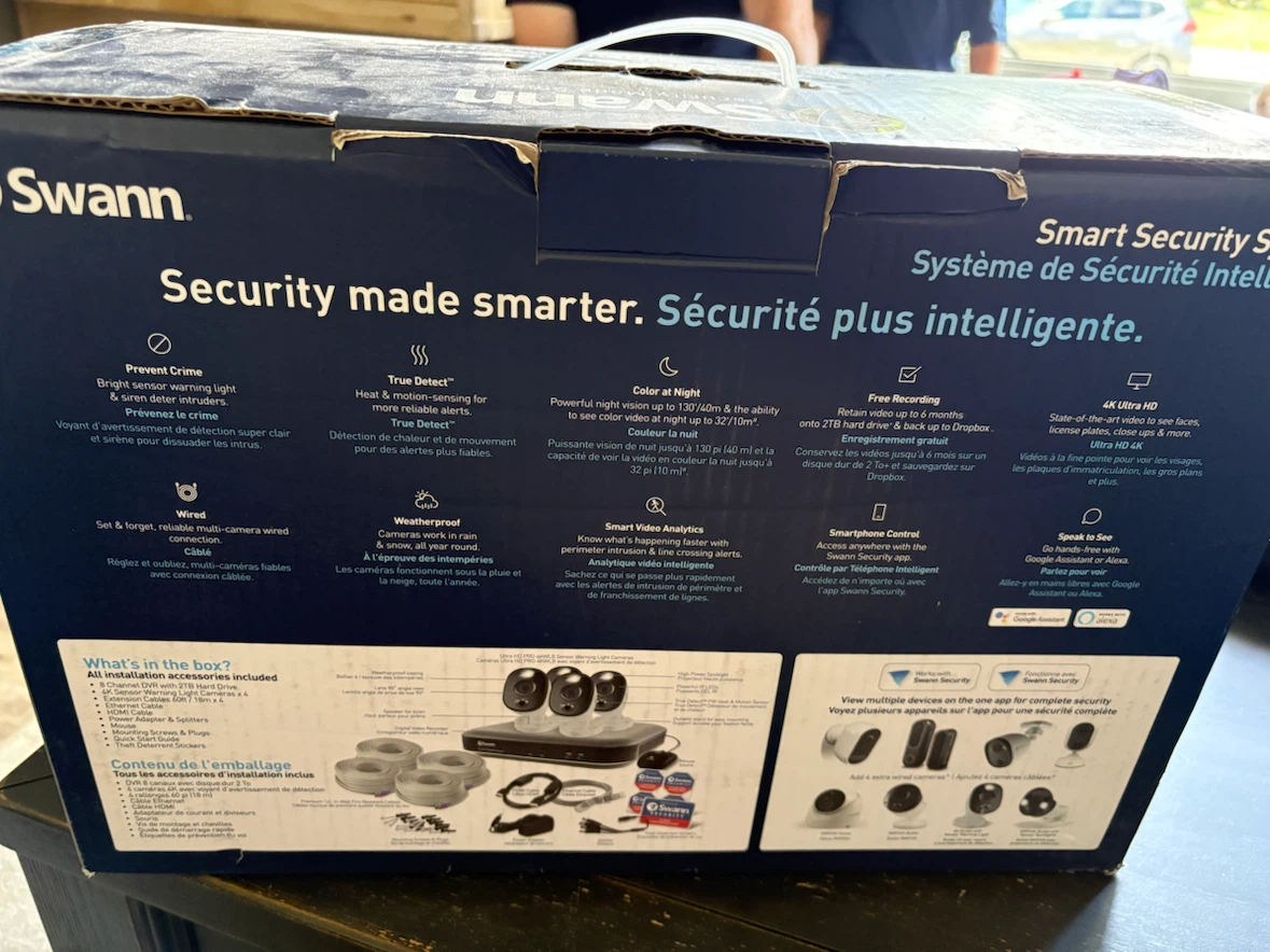 Swann Smart Security System 4 Camera Kit - photo 2