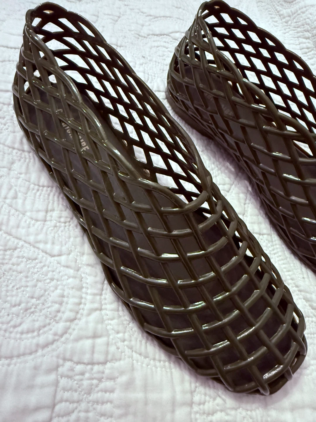 Cushionaire Olive Green Woven Flats - photo 3