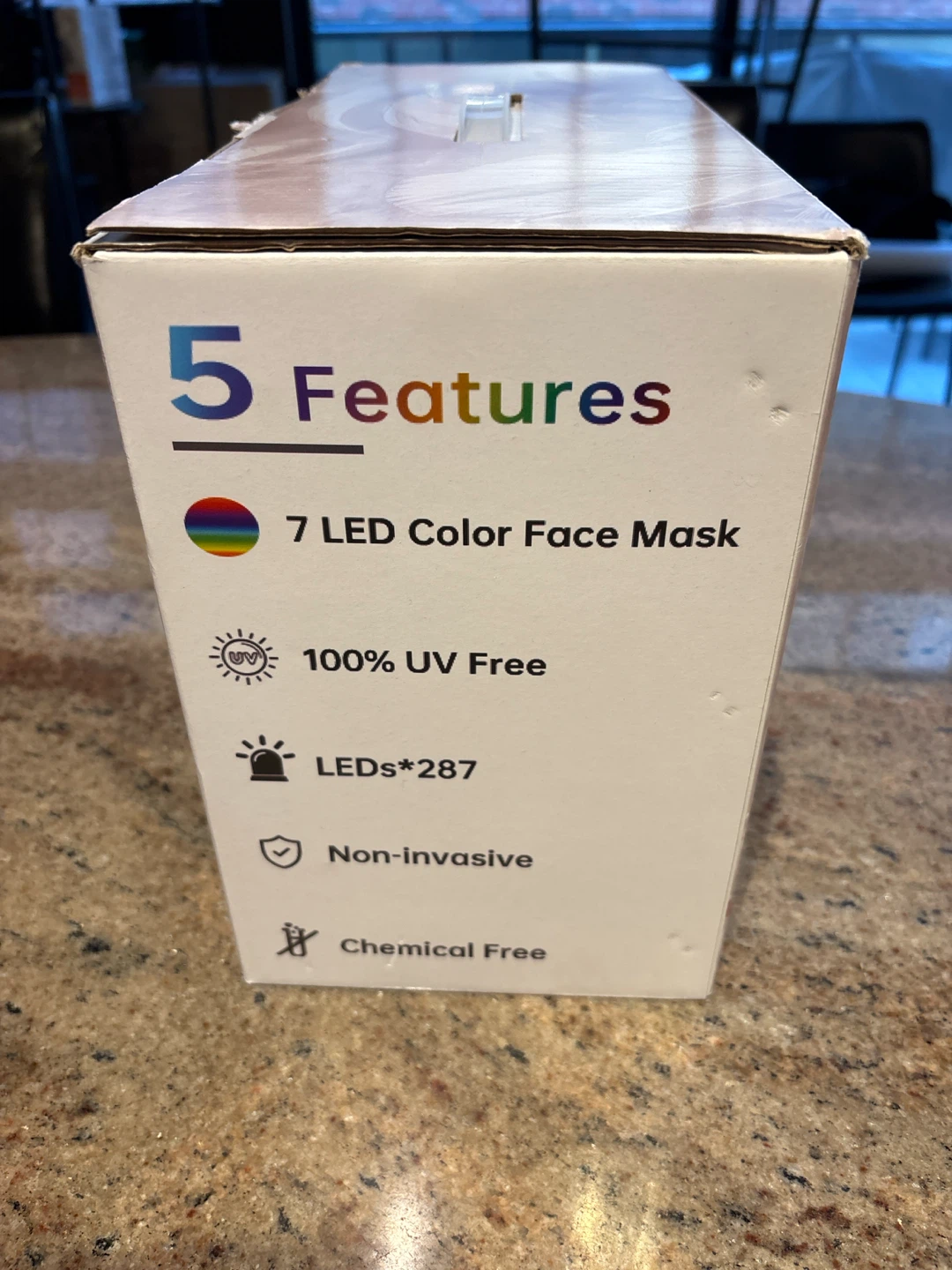 7 LED Color Light Therapy Face Mask - photo 3