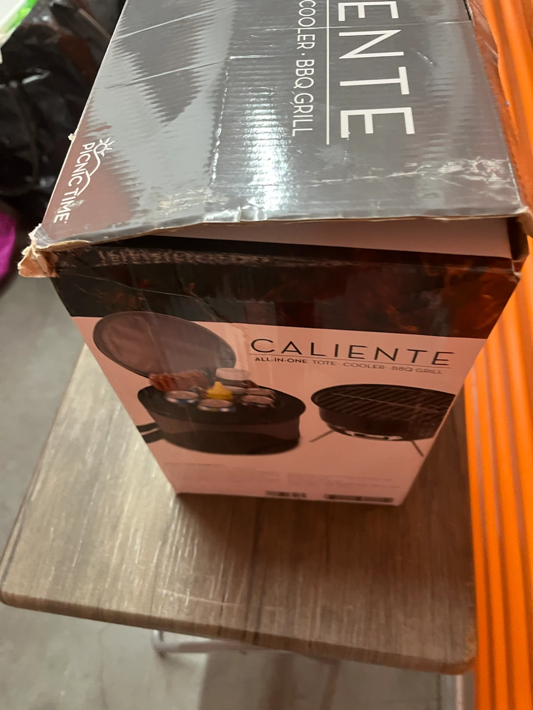 Picnic Time Caliente All-in-One Tote Cooler BBQ Grill