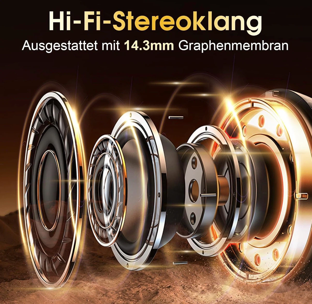 STECEi Wireless Earbuds 75hrs Bluetooth 5.4 Headphone Sport - photo 3