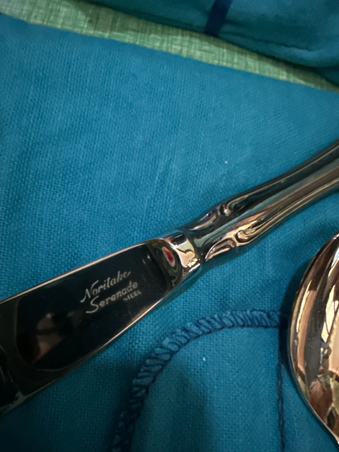 8 complete 5 pce Noritake Serenade Cutlery Set - photo 2