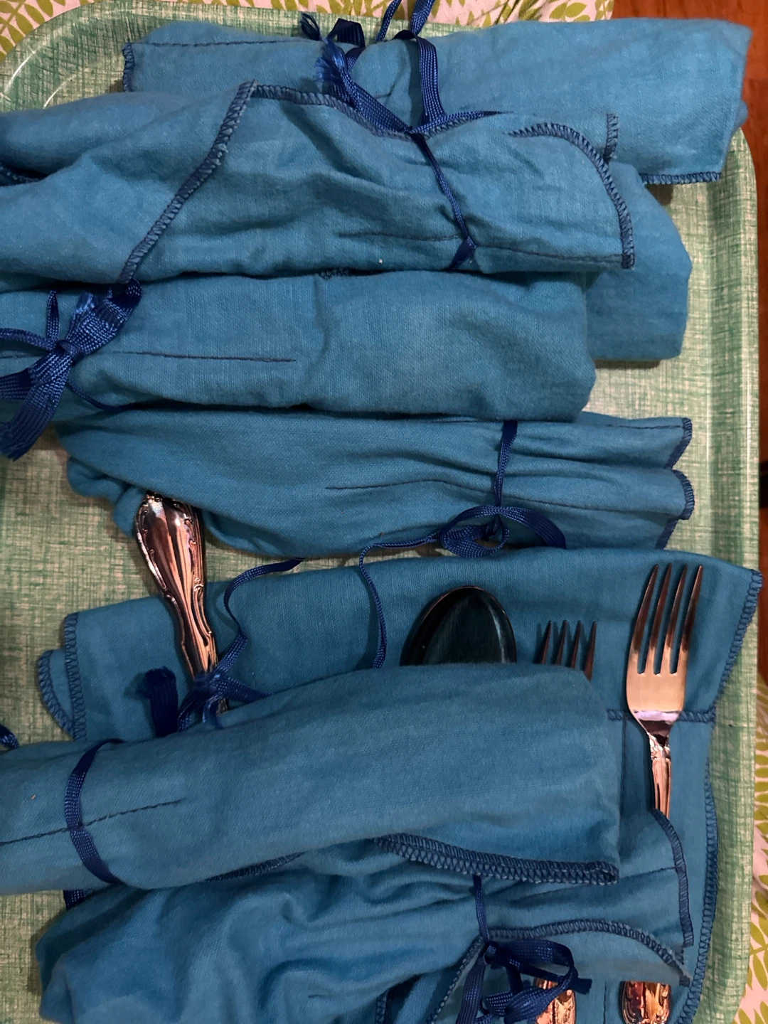 8 complete 5 pce Noritake Serenade Cutlery Set - photo 4