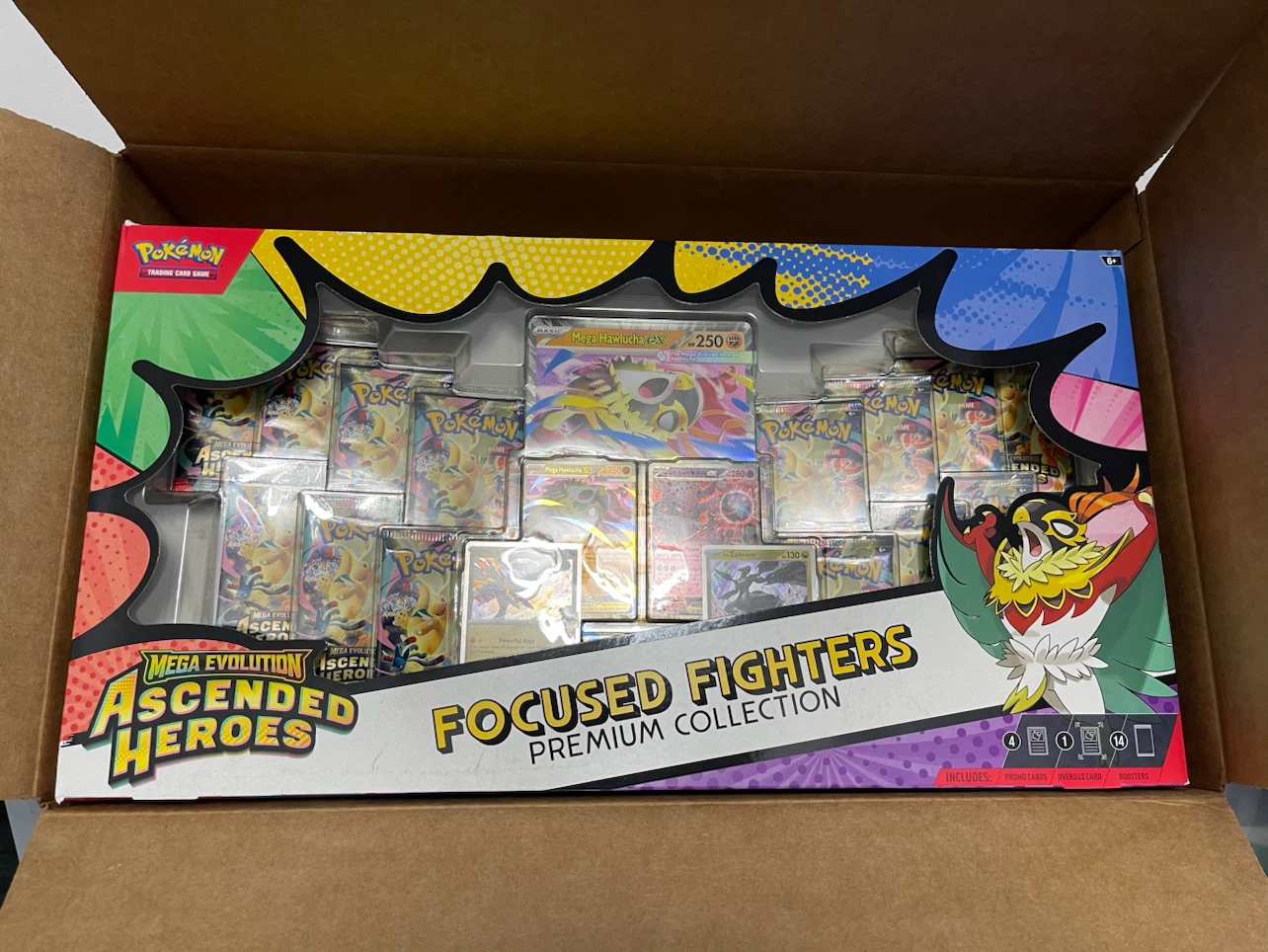 Pokemon TCG Focused Fighters Premium Collection Box