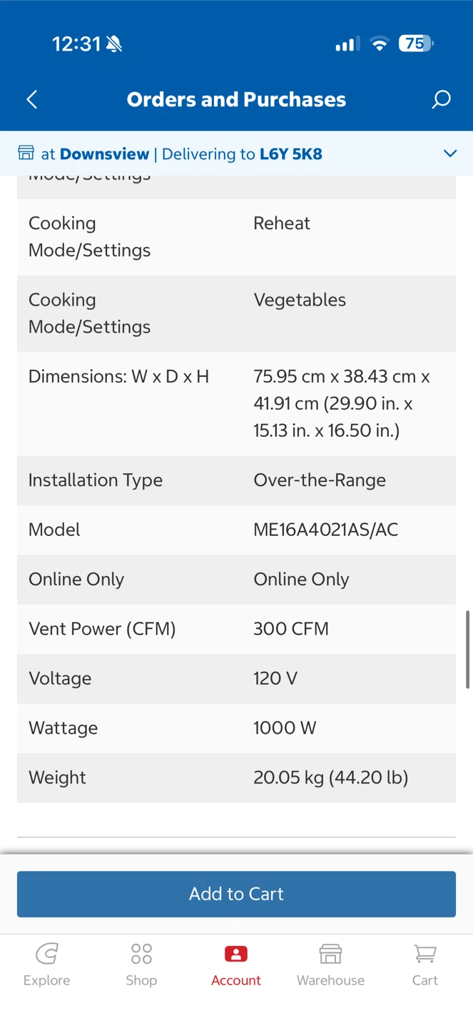 Samsung 1.6 cu. ft. Stainless Steel Over-the-Range Microwave - photo 4