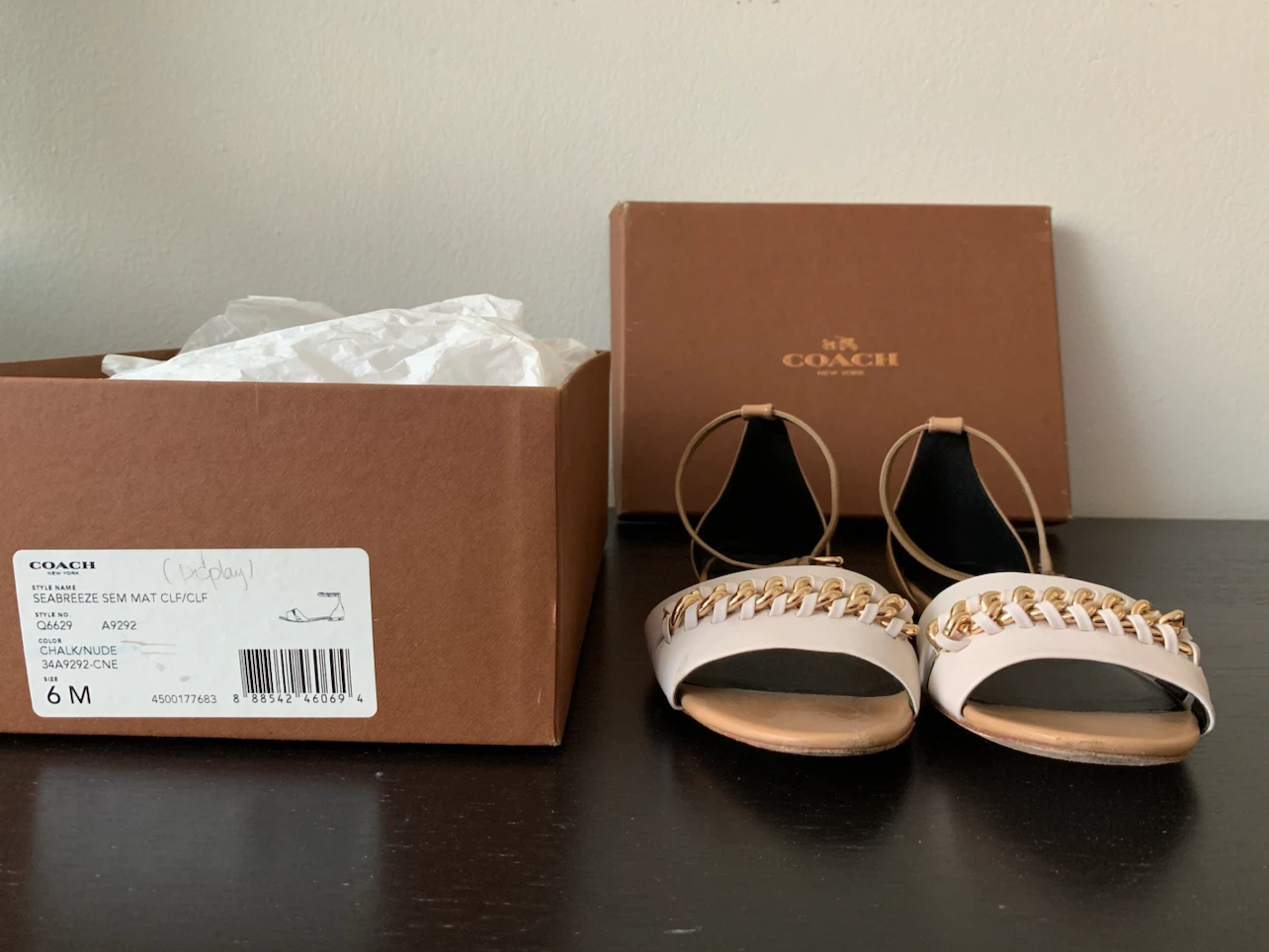 Coach Seabreeze Flat Sandals