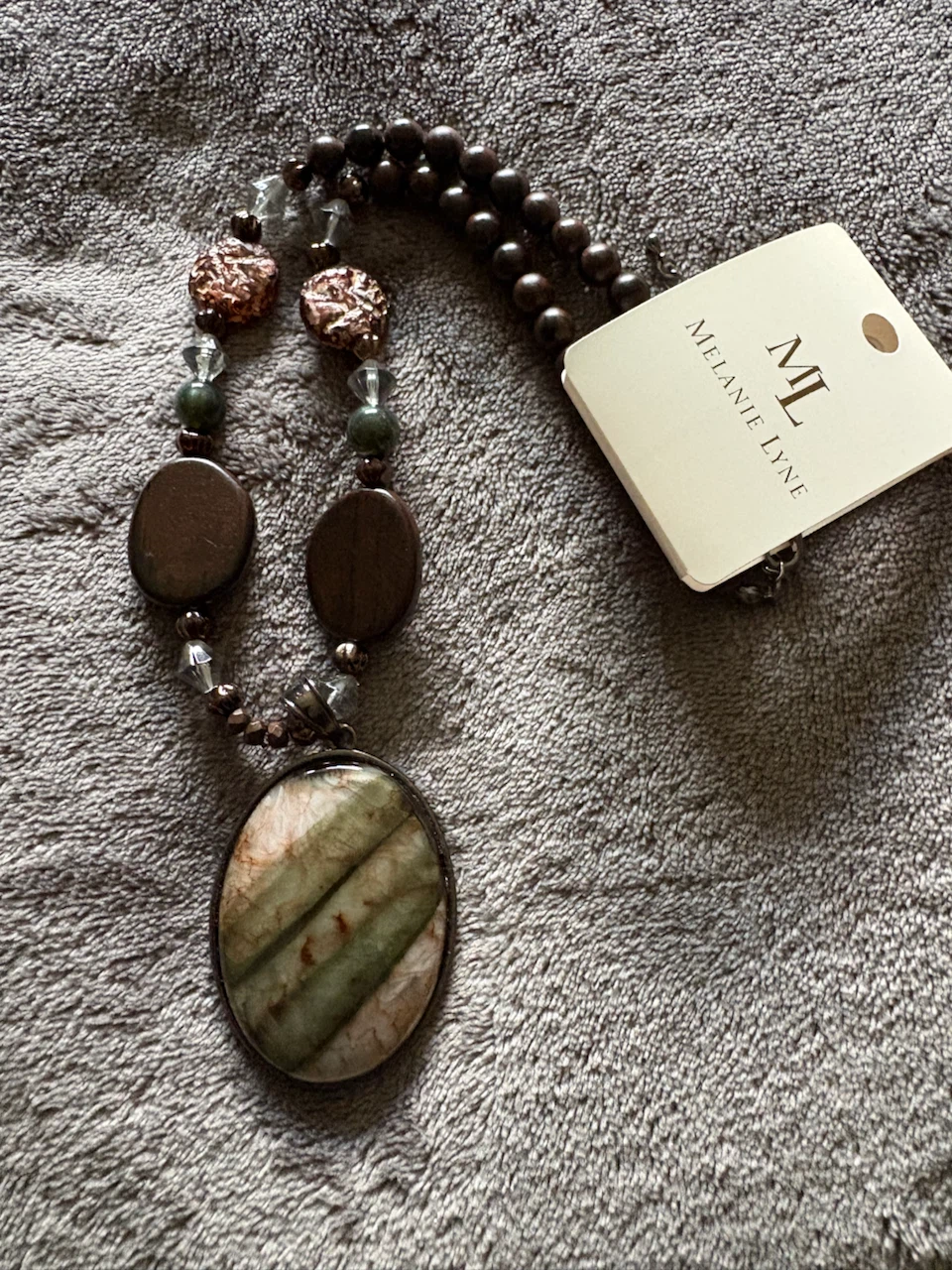 Melanie Lyne Beaded Necklace with Pendant