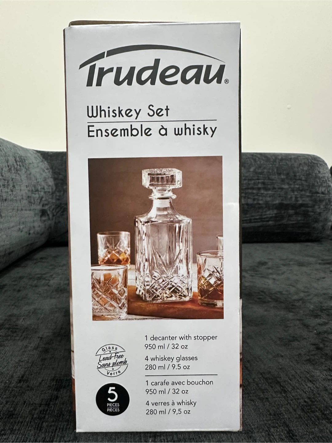 Trudeau Whiskey Set - 5 Pieces - photo 5