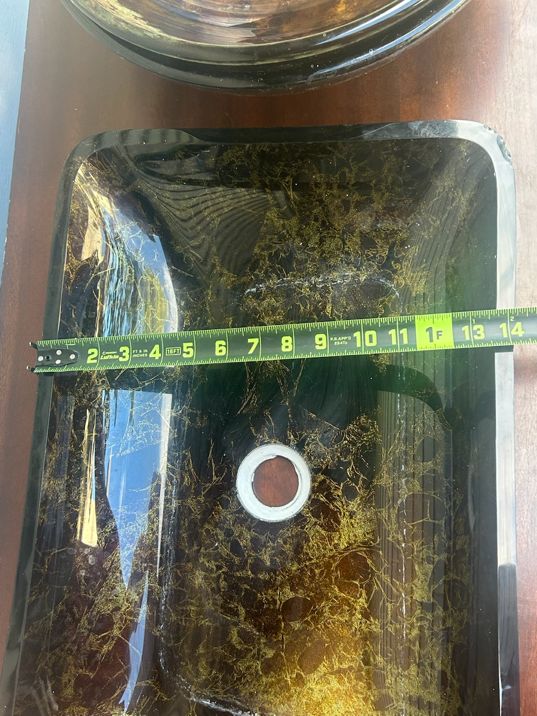 Glass Vessel Bathroom Sink Set