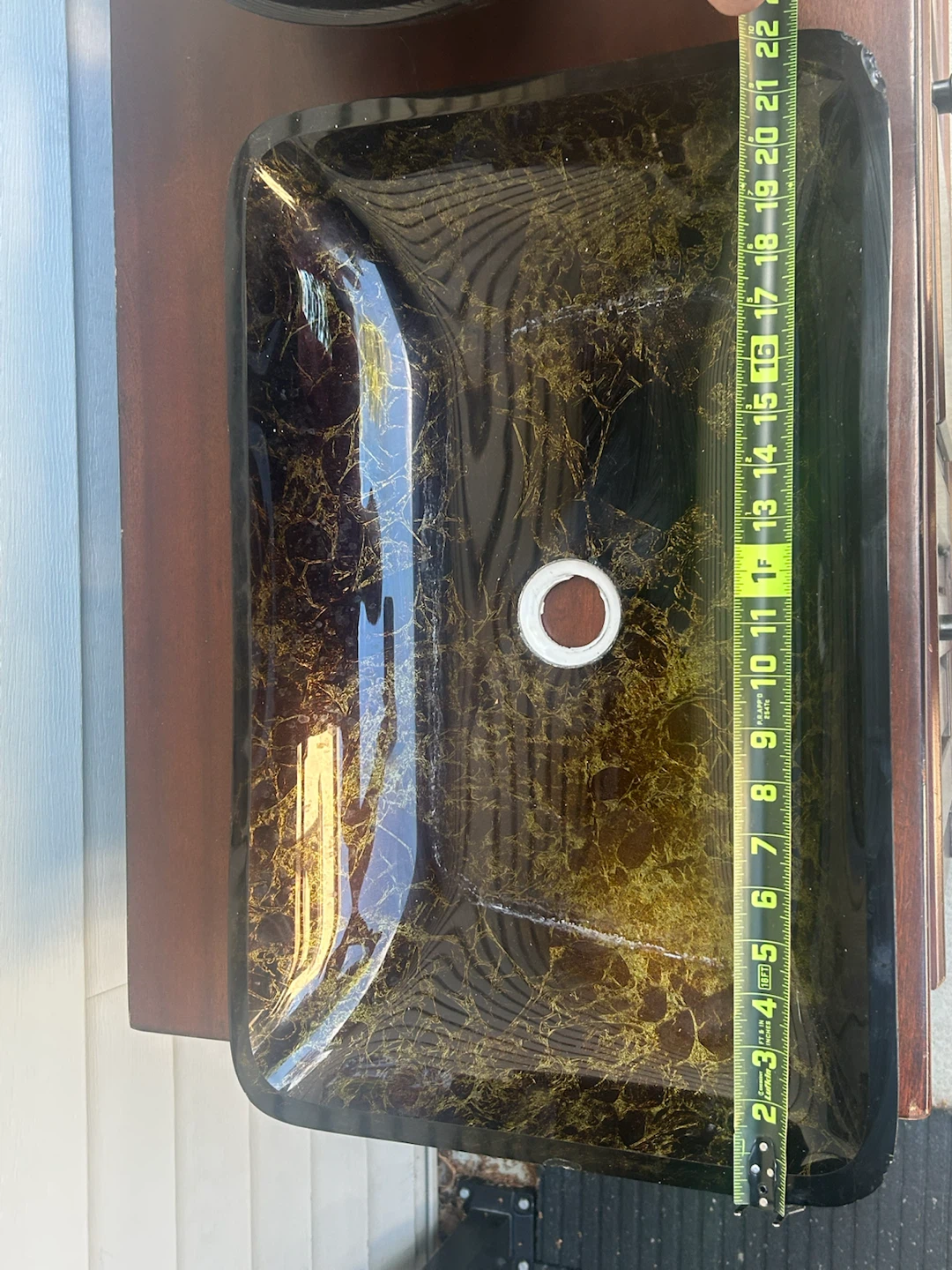 Glass Vessel Bathroom Sink Set - photo 2