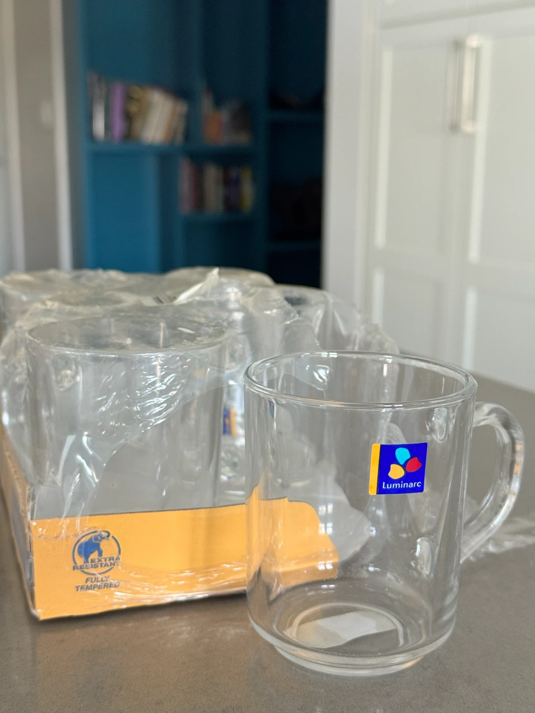 Luminarc Glass Mugs - Set of 6