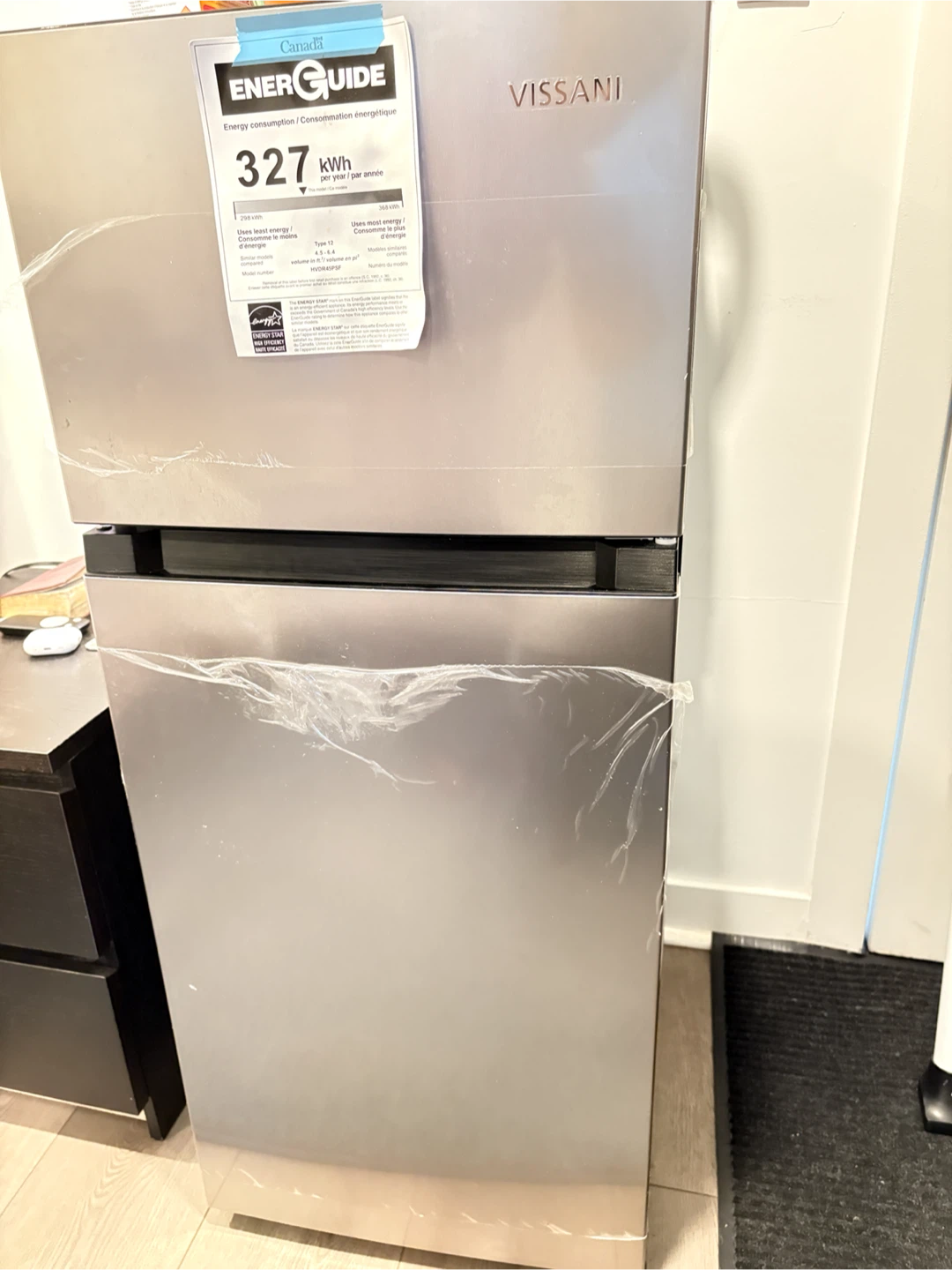 VISSANI Top Freezer Refrigerator - photo 3