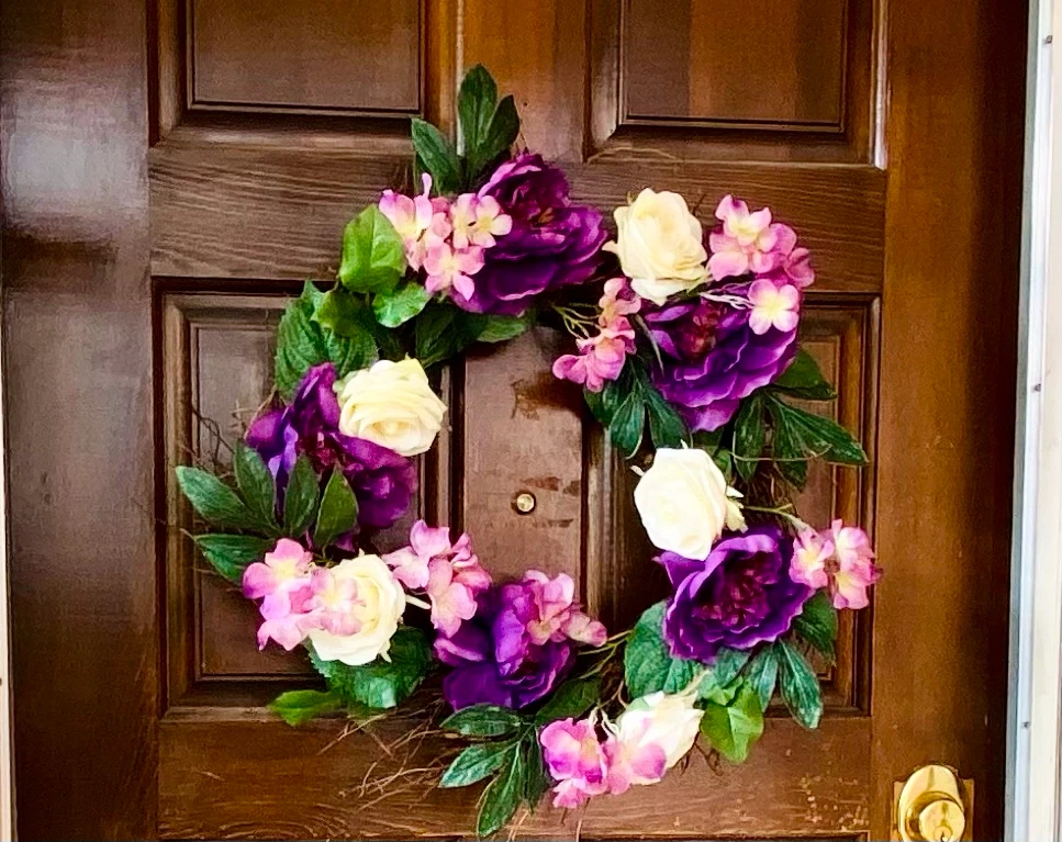 Beautiful summer wreath