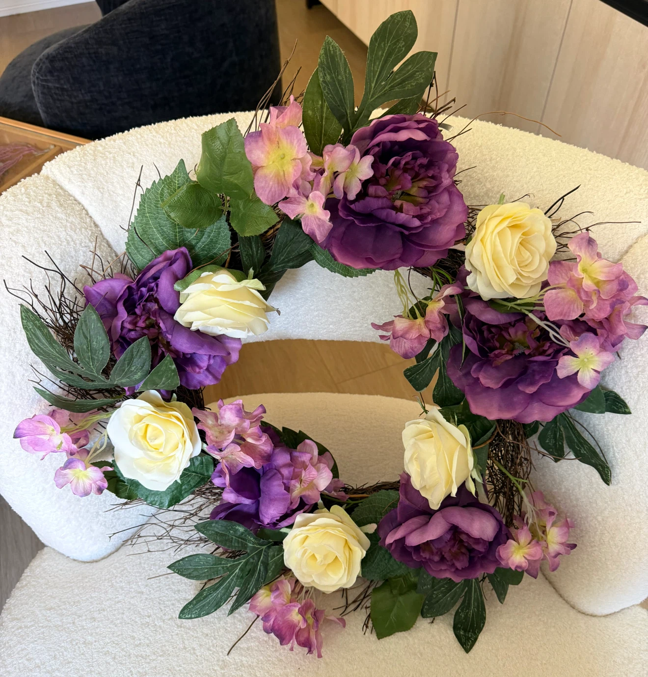 Beautiful summer wreath - photo 4