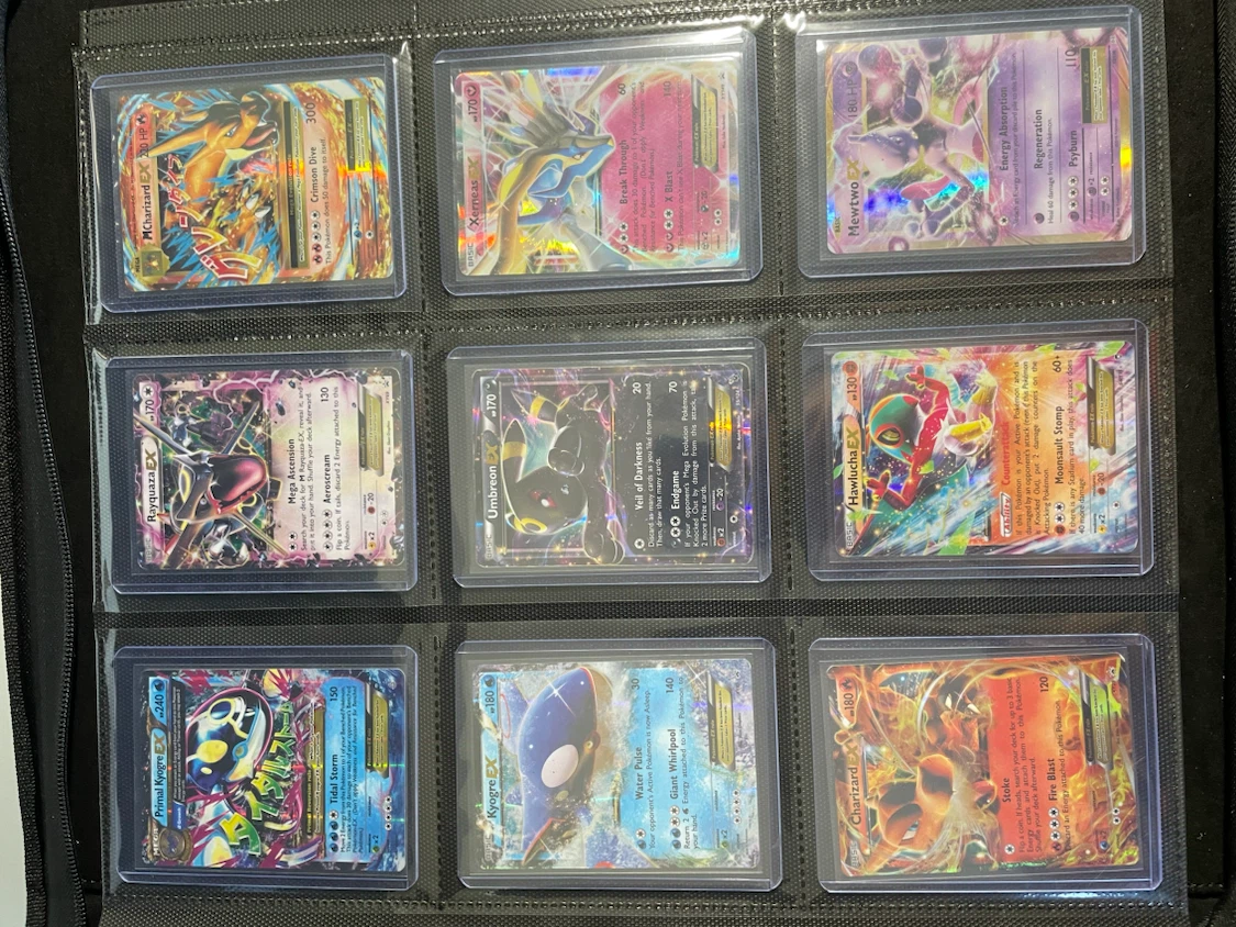 Assorted Pokemon EX & Mega Cards