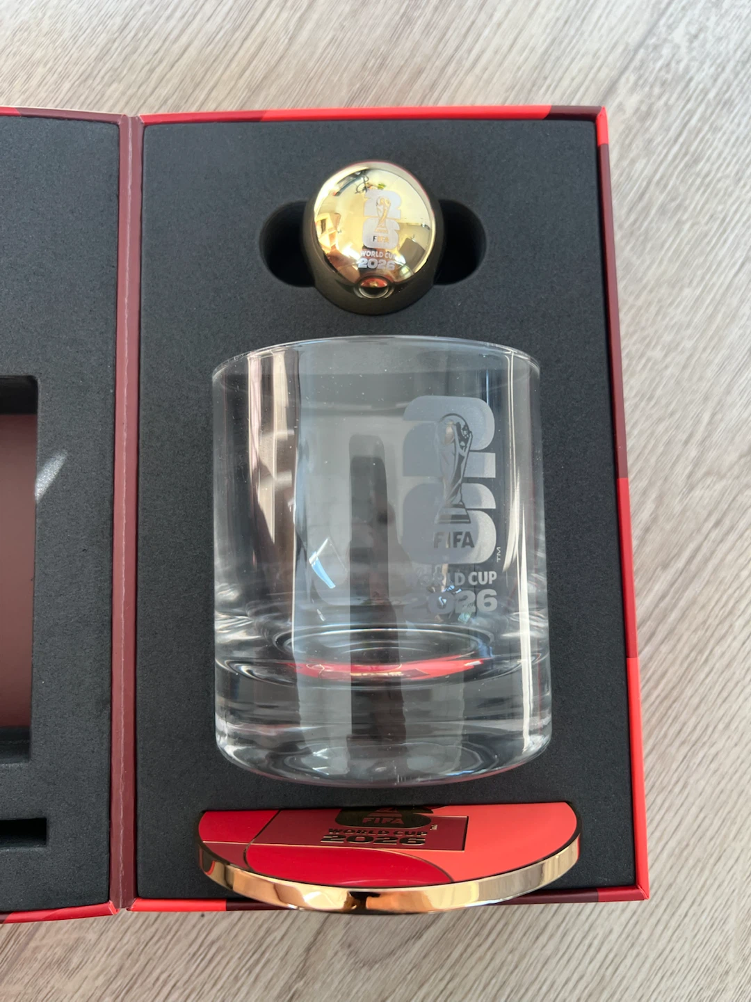 FIFA World Cup 2026 unlimited Glass and Trophy Replica Set