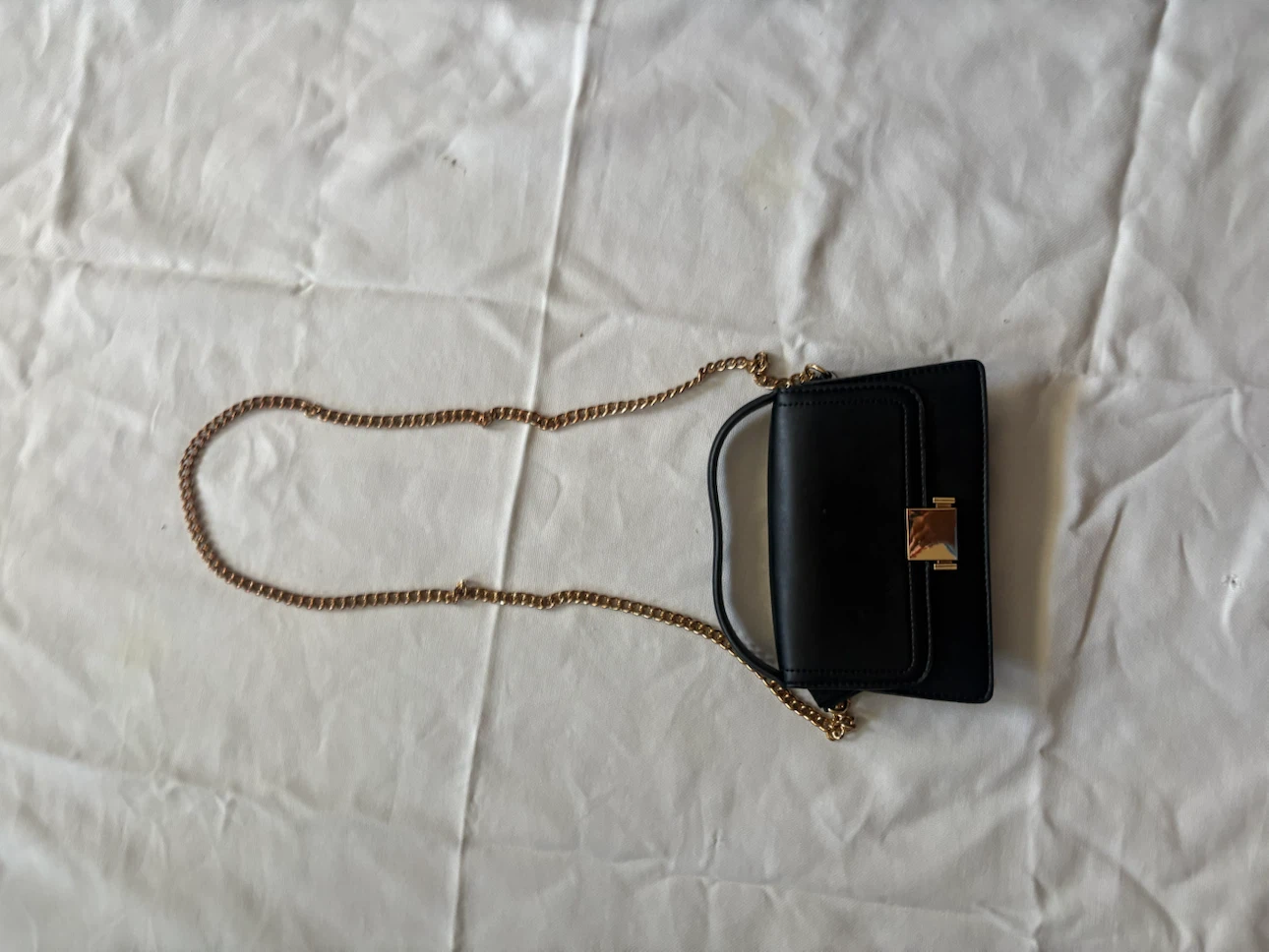 Black Chain Shoulder Bag - photo 4