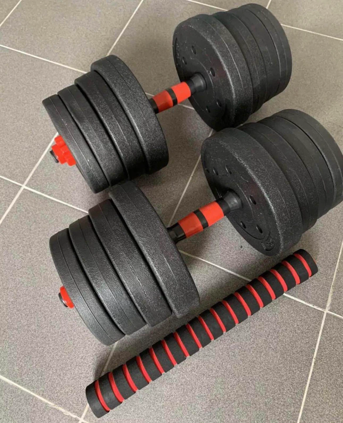 Adjustable Dumbbell Set with Weights - photo 2