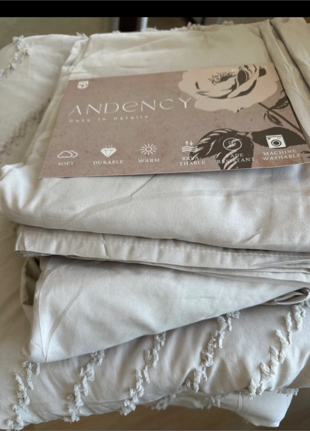 New Queen set comforter and sheets