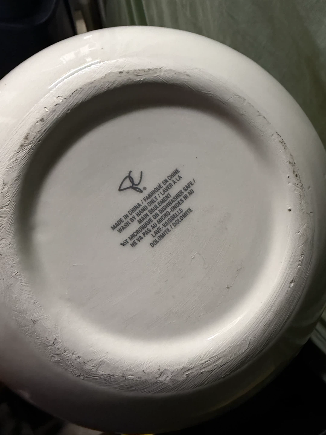 White Popcorn Bowl - photo 2