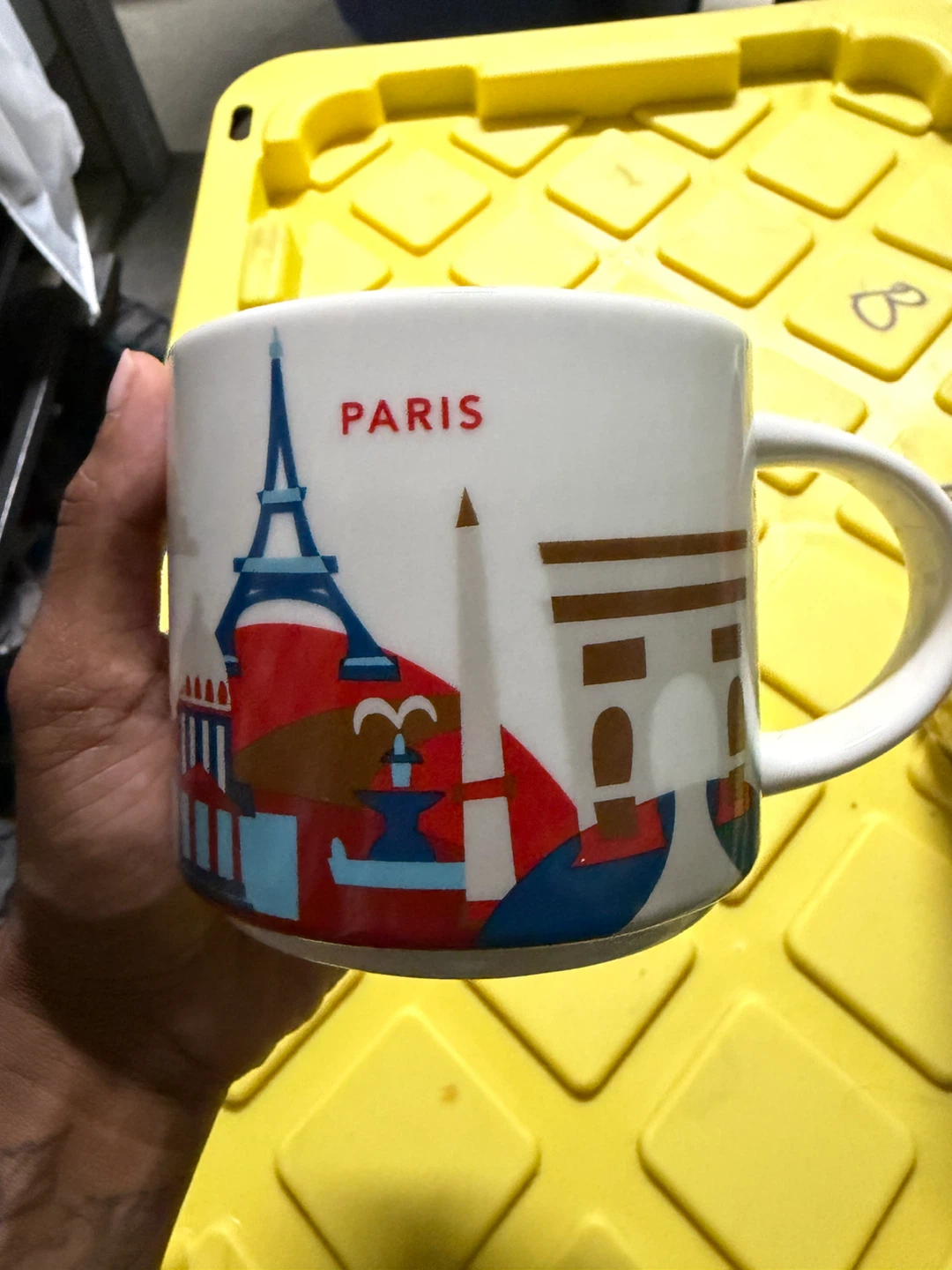 Starbucks You Are Here Collection Paris Mug 14 oz
