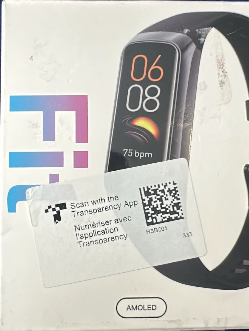 Fitness Tracker Smart Watch - Black - with 24/7 Heart Rate - photo 3