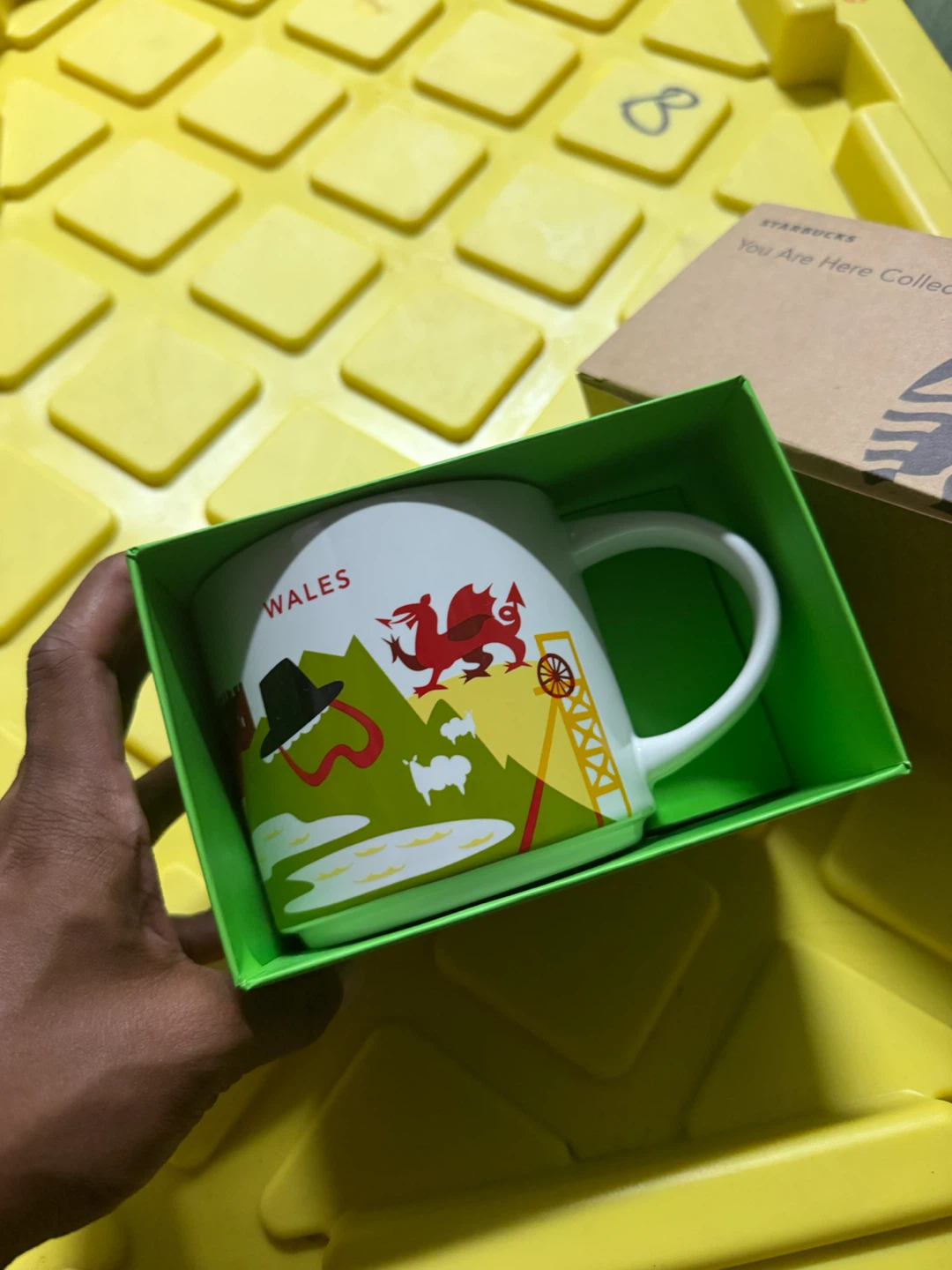 Starbucks You Are Here Collection Wales Mug