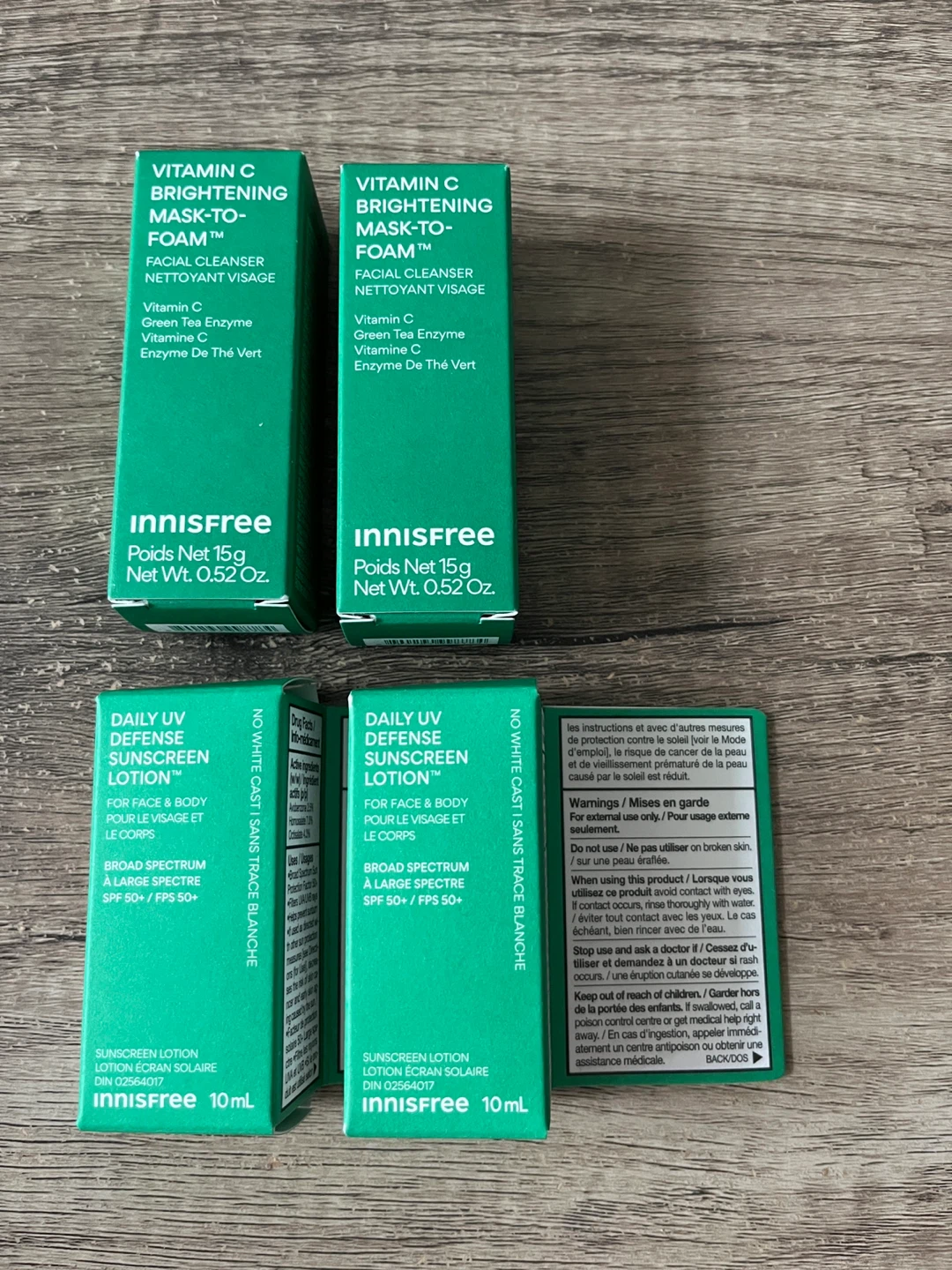 Sunscreen & Facial Cleansers (NEW, Travel Size)