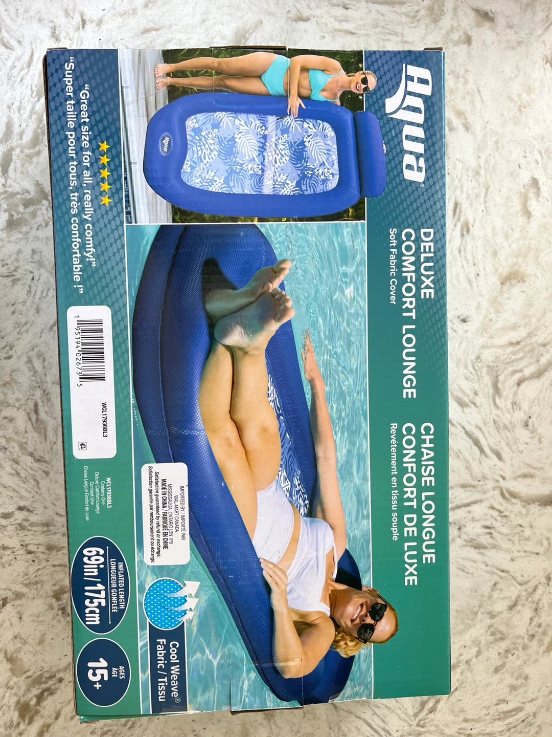 Aqua Deluxe Comfort Lounge Pool Float - photo 2