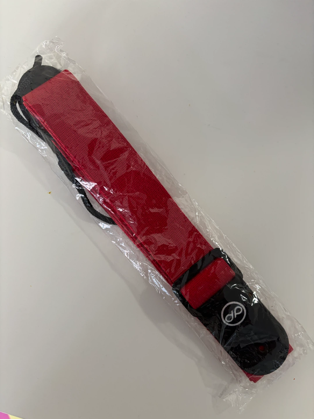 BRAND NEW Red Guitar Strap with Pick - photo 5