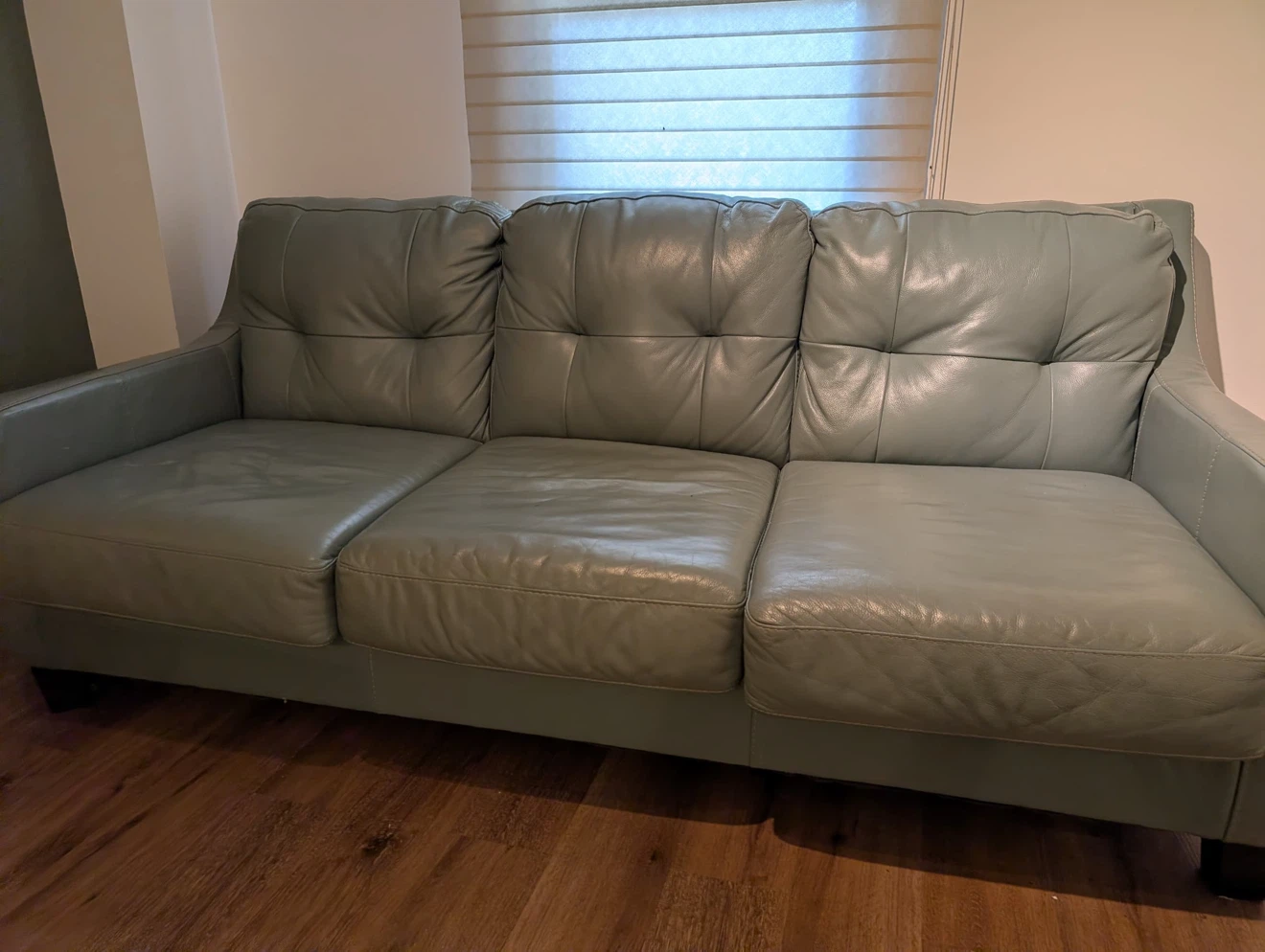 Leather sofa