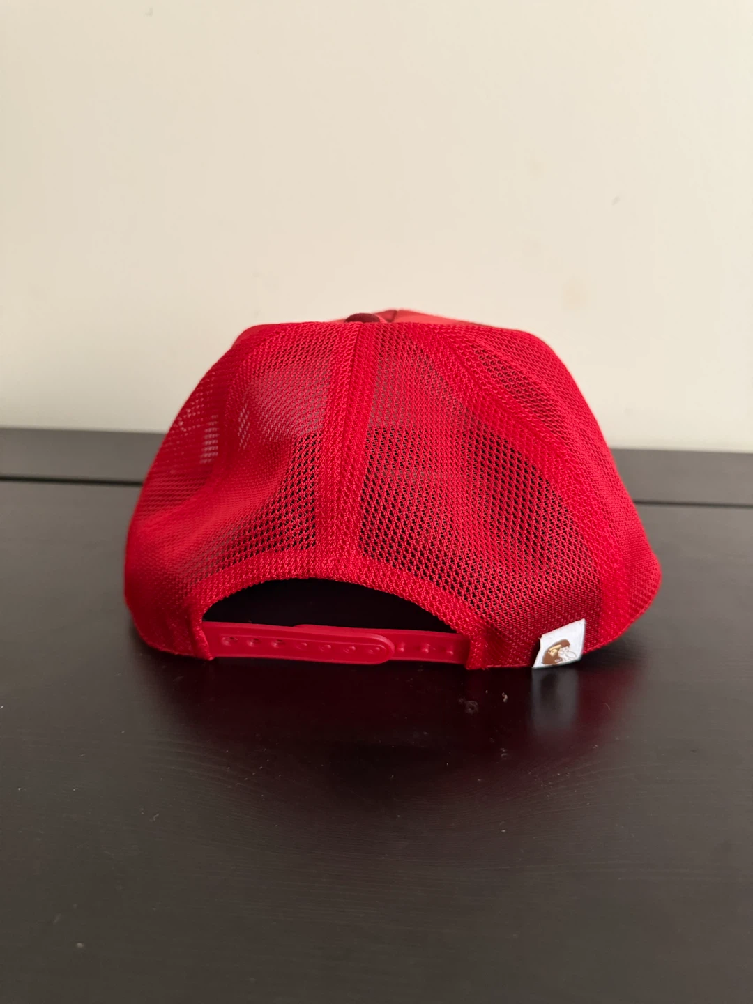 Bape x OVO Red Camo Mesh Hat - photo 3