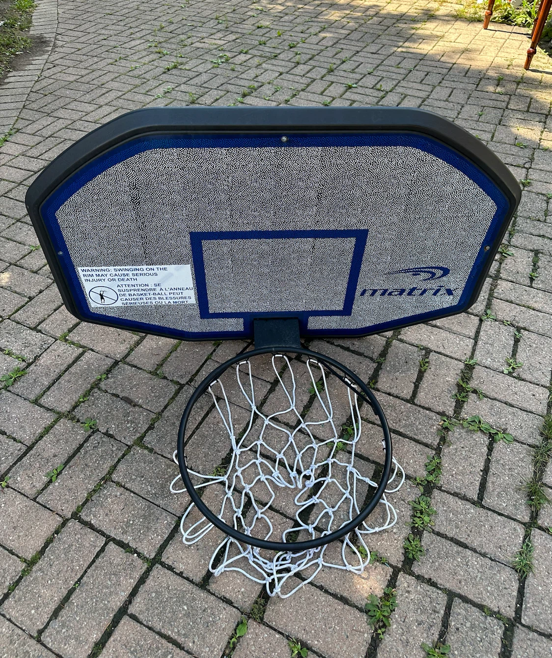 Matrix Basketball Hoop and Backboard