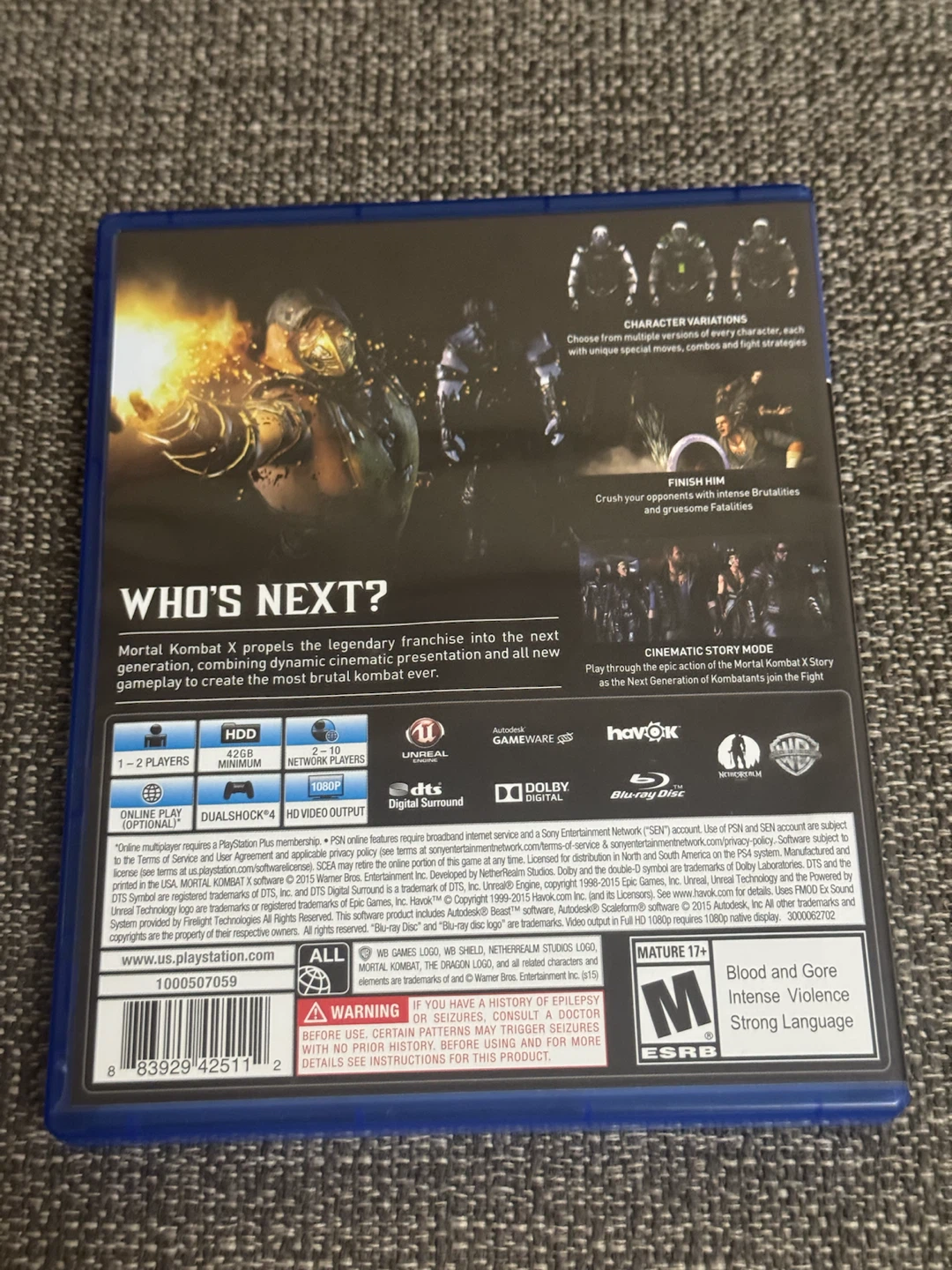 PS4 Mortal Kombat X - photo 3