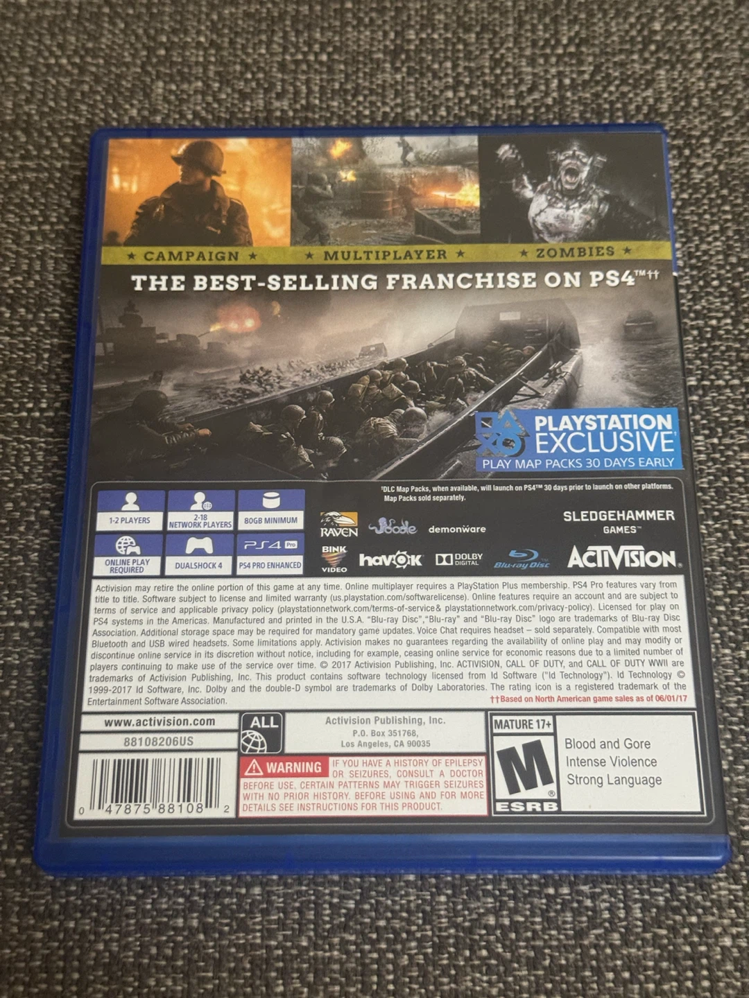 PS4 Call Of Duty WW2 - photo 3
