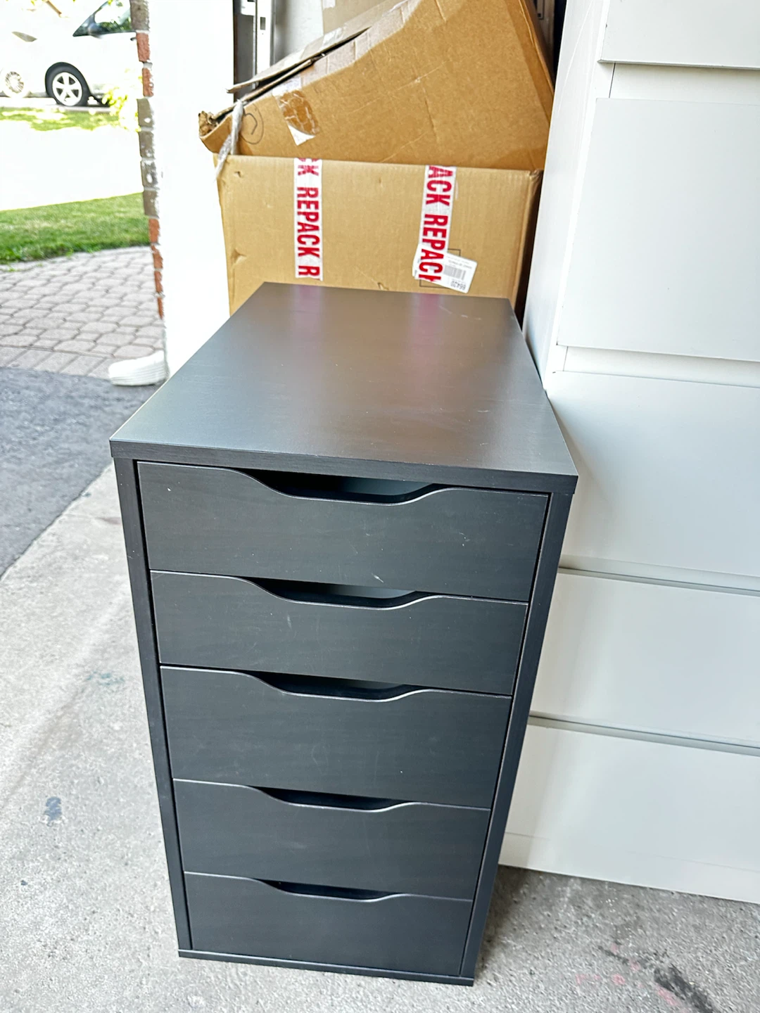 IKEA ALEX 5-drawer unit