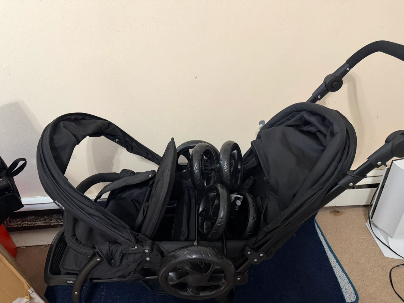 Black Double Stroller - photo 2