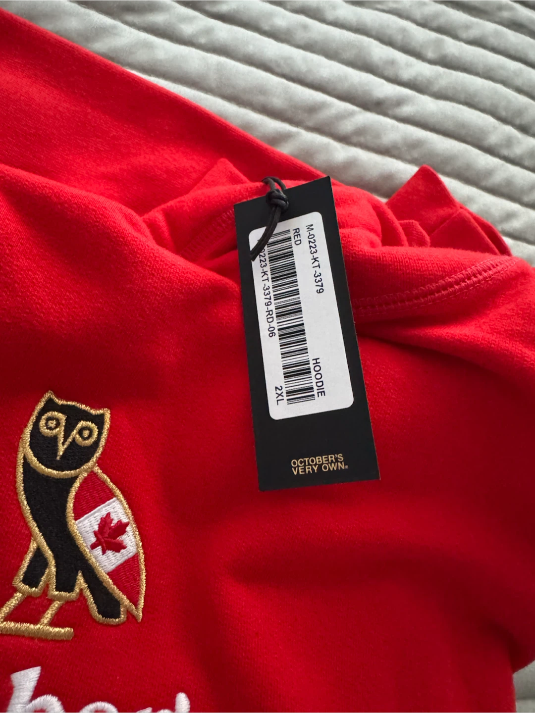 October's Very Own OVO Hoodie Red XXL - photo 2