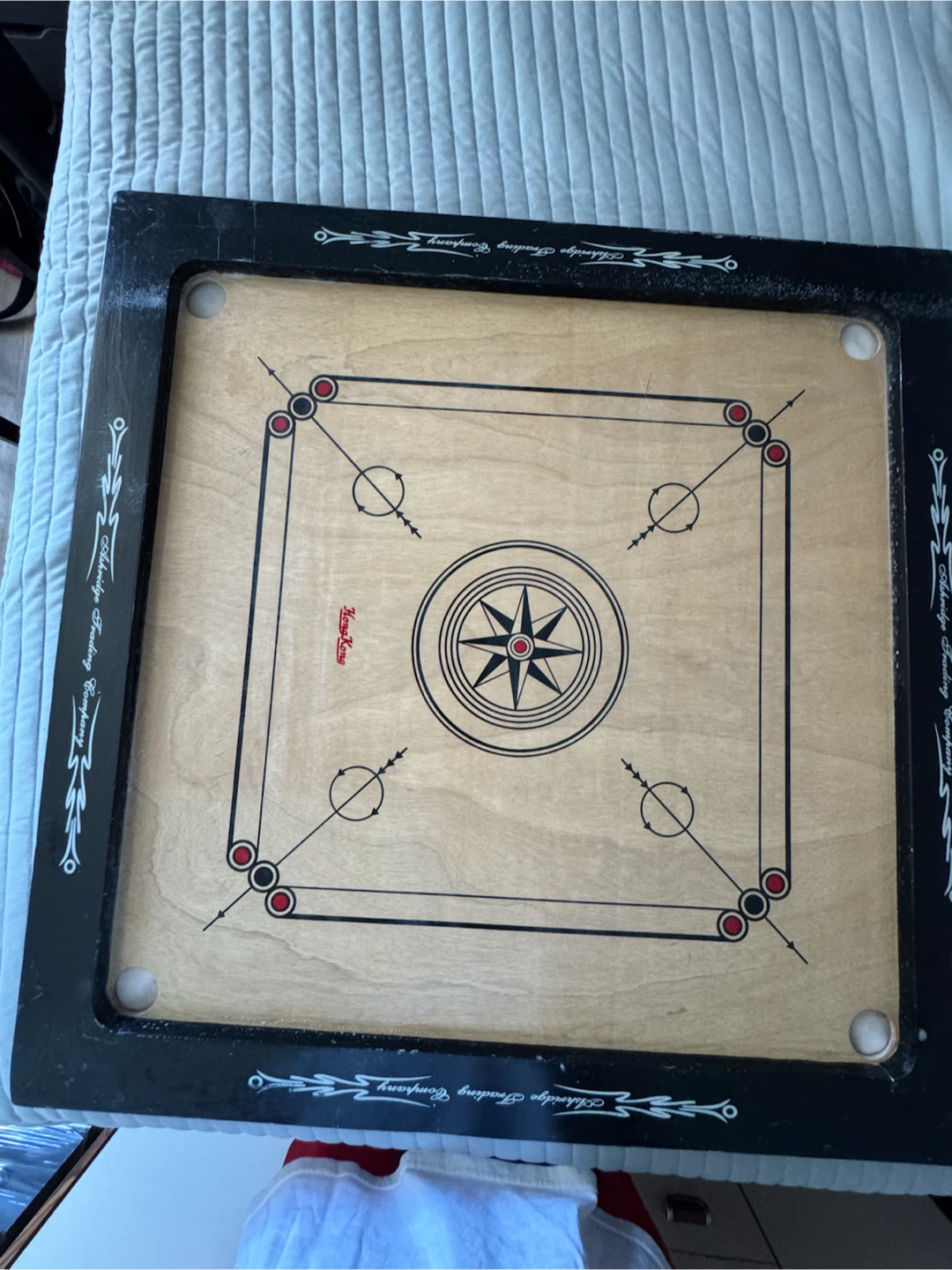 Ashbridge Trading Company Carrom Board