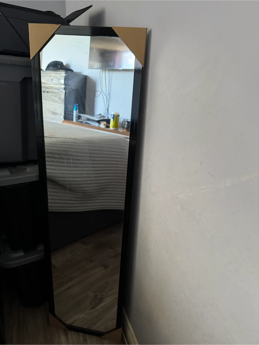 University Framed Mirror 34" x 13" x 49"