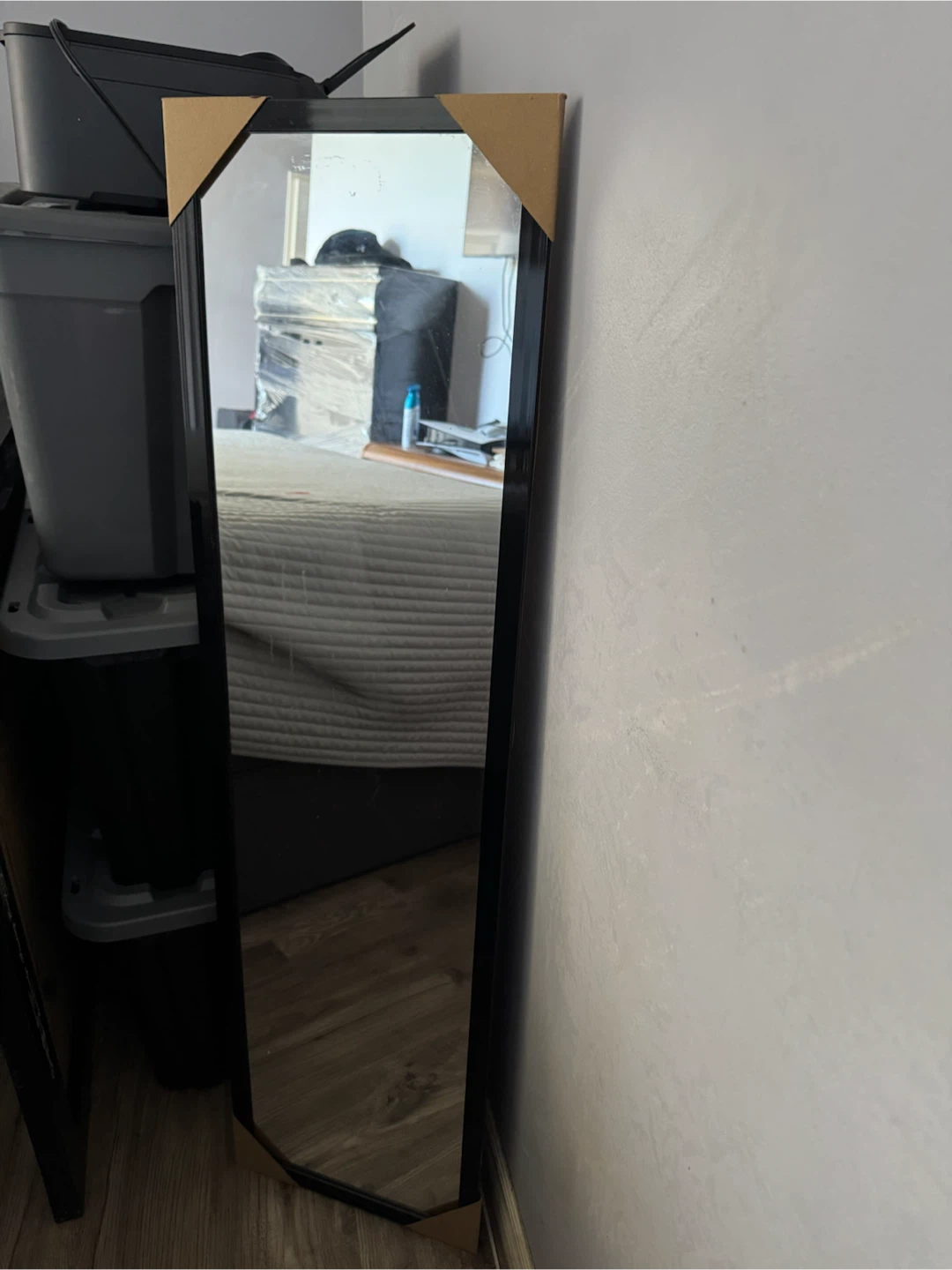 University Framed Mirror 34" x 13" x 49" - photo 4