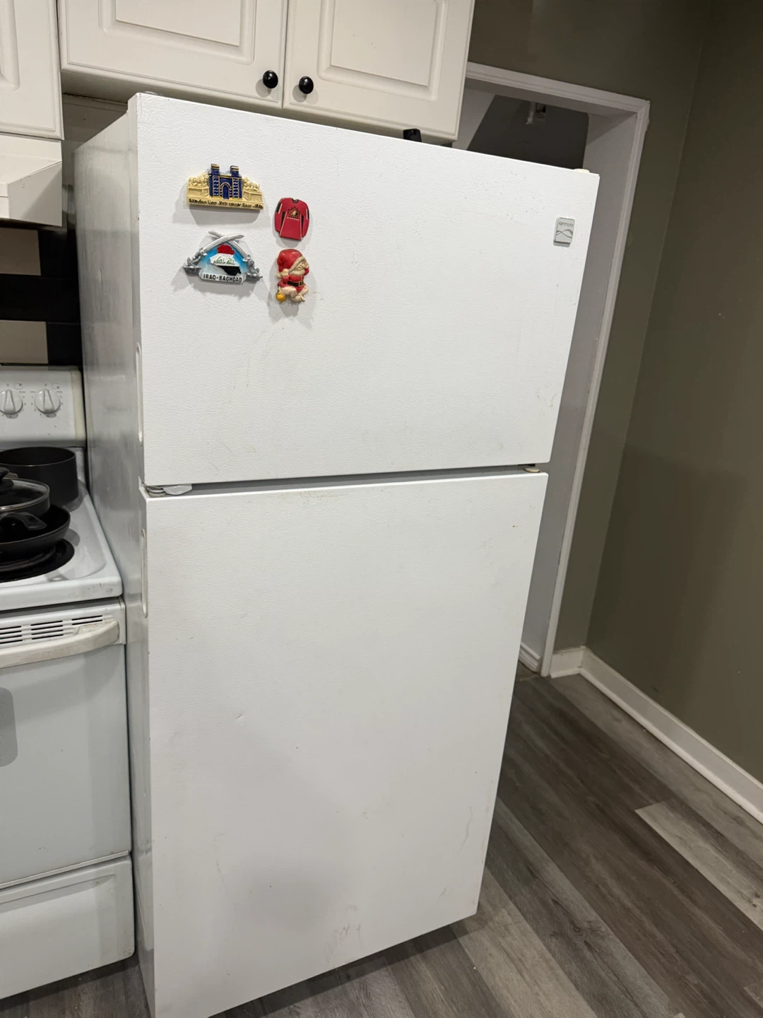 White Kenmore Refrigerator/Freezer- delvry available - photo 4