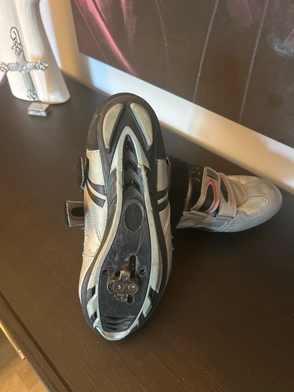 Silver Cycling Shoes - photo 2