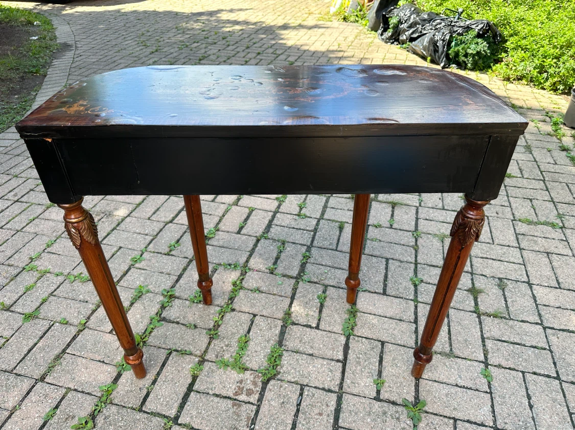 Antique Console Table with Drawers - photo 5