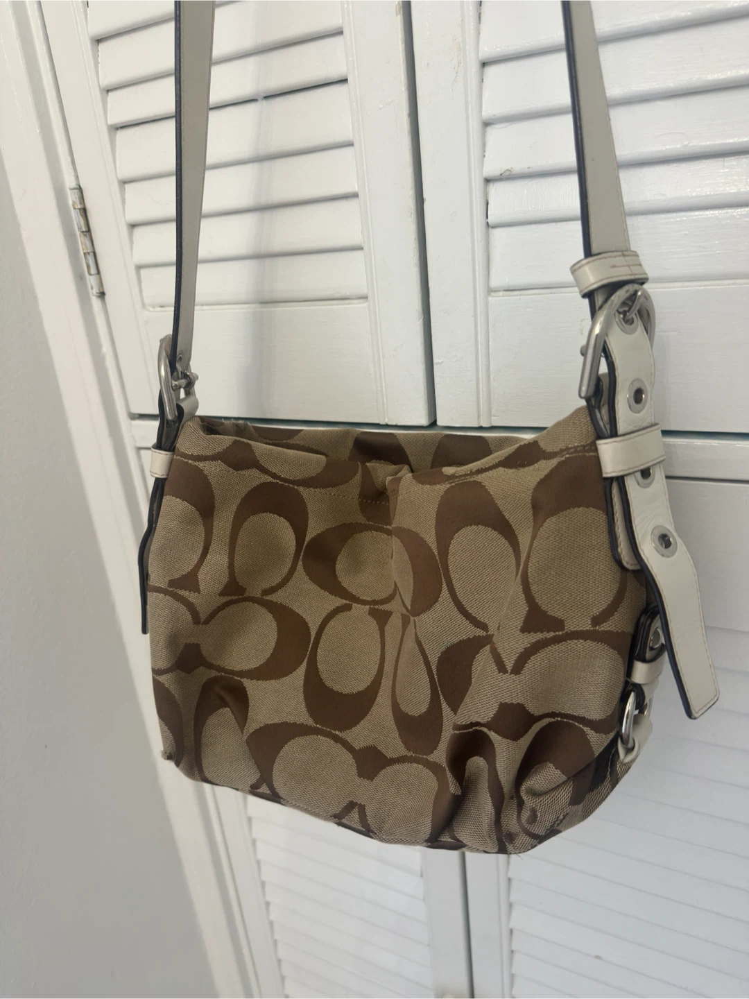 Coach Signature C Monogram Shoulder Bag - photo 2