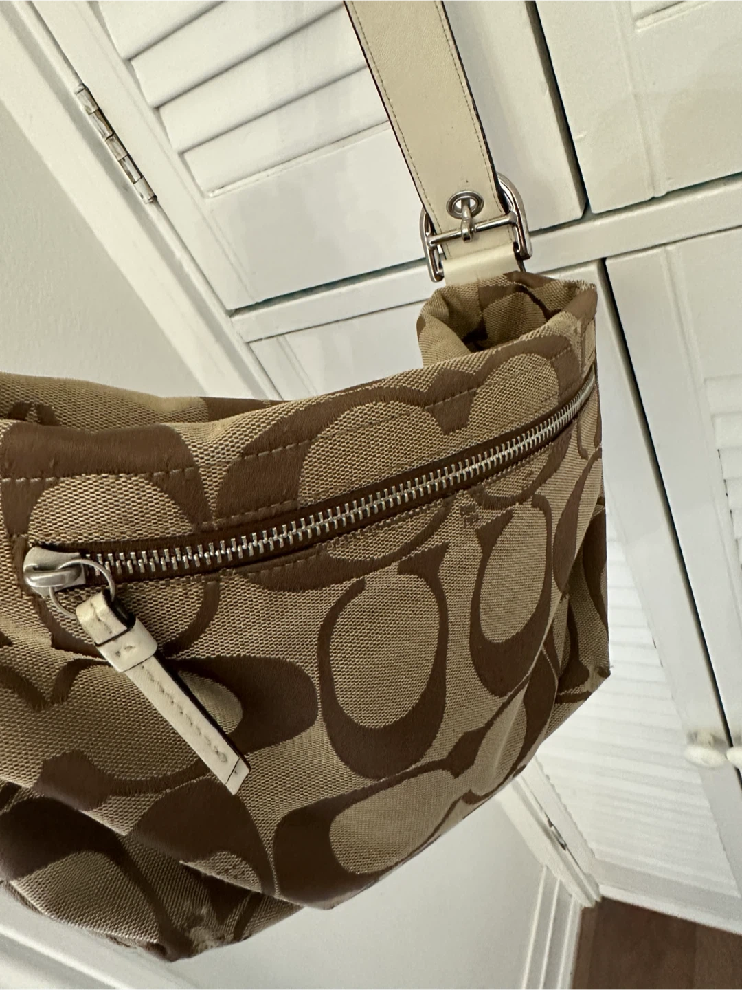 Coach Signature C Monogram Shoulder Bag - photo 3